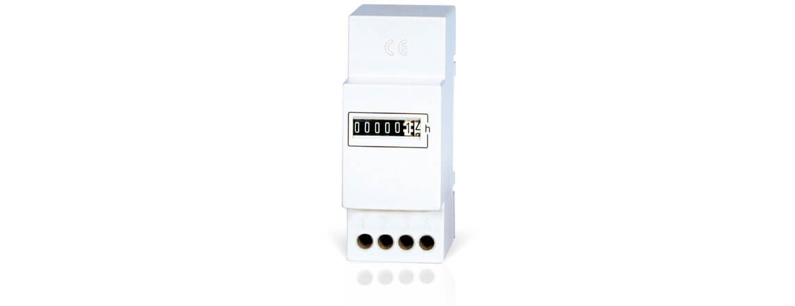 Electromechanical hour counters AC/DC